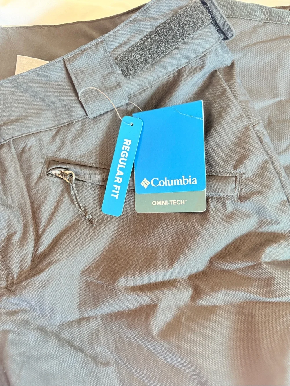 Columbia Black Omni-Tech Waterproof Pants